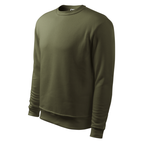 Mikina MALFINI essential bez kapucne - military green
