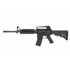 Airsoftový elektrický samopal CYMA CM.507 M4 R.I.S., kal. 6mm BB - čierny