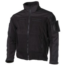 Bunda Combat fleece MFH 03811A - čierna