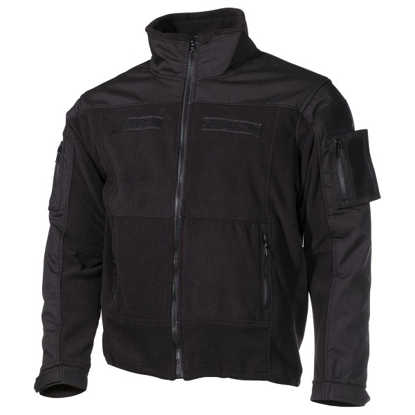Bunda Combat fleece MFH 03811A - čierna