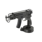 Airsoftový elektrický samopal WELL R2 Vz.61 Škorpión, kal. 6mm BB - čierny