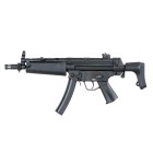 Airsoftový elektrický samopal CYMA CM.041J MP-5A2, kal. 6mm BB - čierny