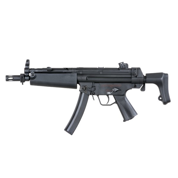 Airsoftový elektrický samopal CYMA CM.041J MP-5A2, kal. 6mm BB - čierny