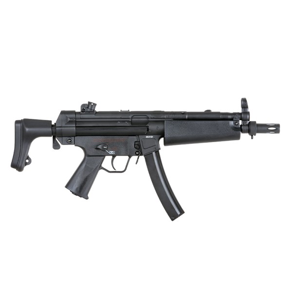 Airsoftový elektrický samopal CYMA CM.041J MP-5A2, kal. 6mm BB - čierny