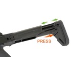 Airsoftový elektrický samopal CYMA CM.077A AK-12, kal. 6mm BB - čierny