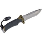 Nôž outdoorový s pevnou čepeľou GERBER Ultimate Survival FSG, kombinované ostrie - zelený