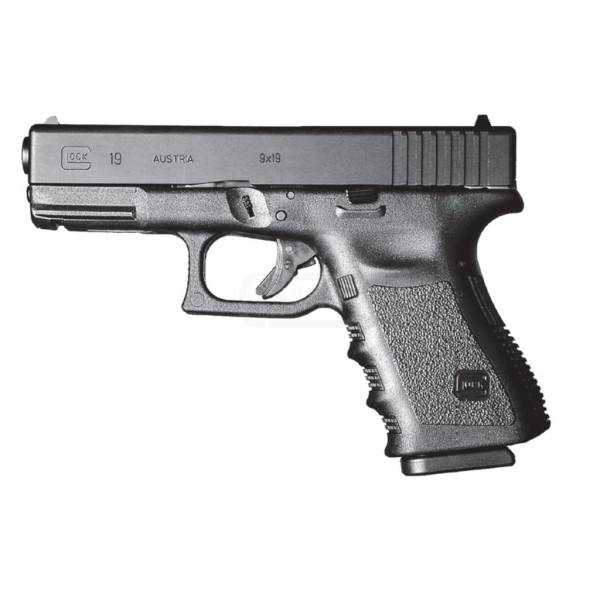 Pištoľ GLOCK 19 gen.3, kal. 9x19mm - čierna