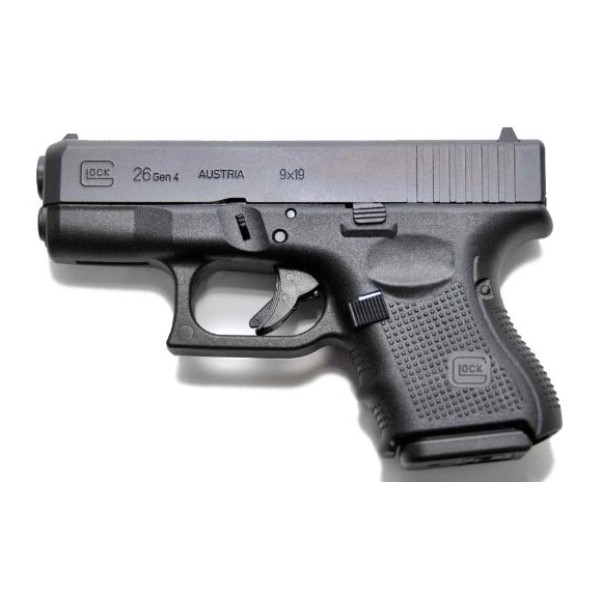 Pištoľ GLOCK 26 gen.4, kal. 9x19mm - čierna