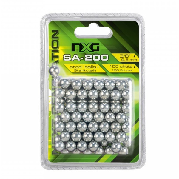Guličky oceľové do praku UMAREX NXG SA-200, 9,5mm - 100ks
