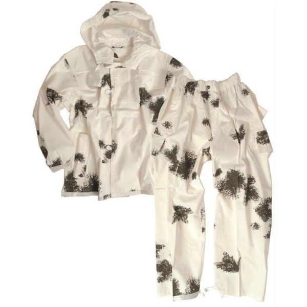 Komplet zimný MIL-TEC German Snow Camo Suit - snežný maskáč