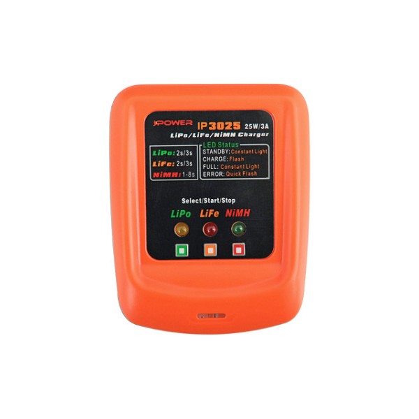 Nabíjačka batérií IPOWER IP3025, Li-Po/Li-Fe/Ni-MH - 25W/3A