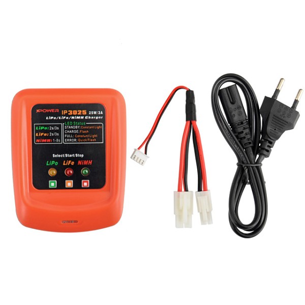 Nabíjačka batérií IPOWER IP3025, Li-Po/Li-Fe/Ni-MH - 25W/3A