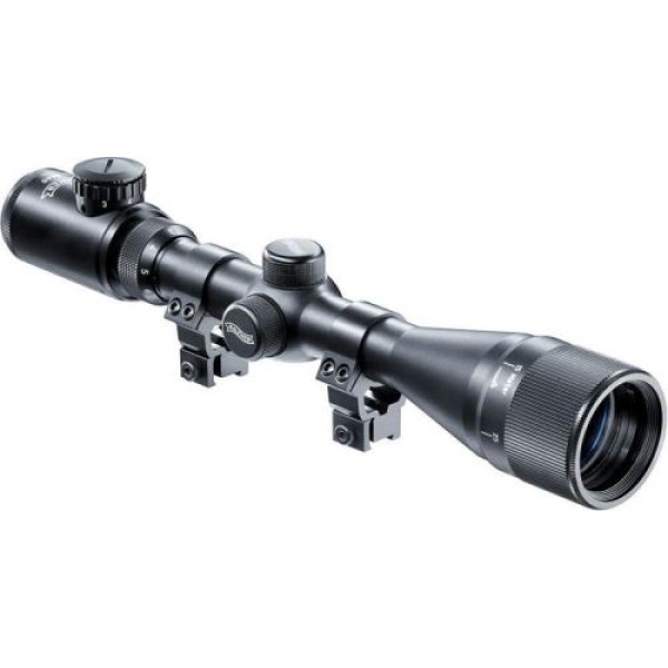 Puškohľad WALTHER 3-9x40 FI s montážou 11mm, osvetlený - čierny