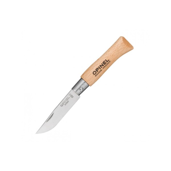 Nôž zatvárací OPINEL N°04 INOX - buk