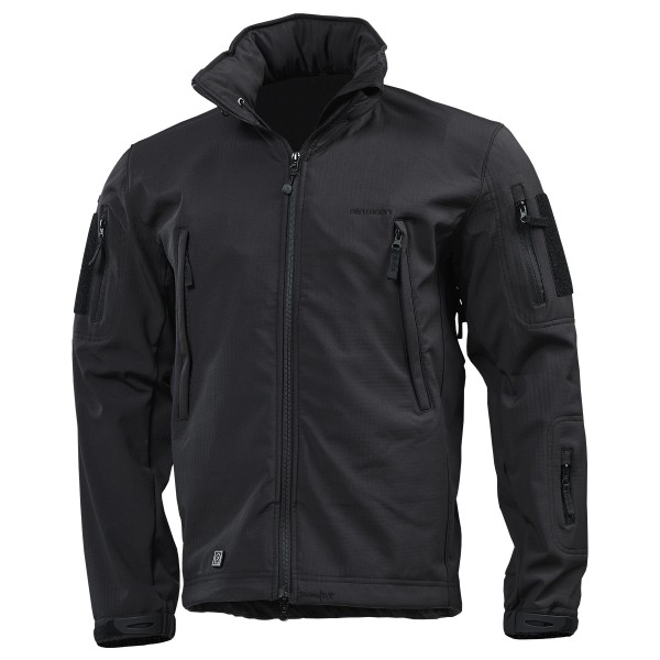 Bunda nepremokavá PENTAGON Artaxes Level V softshell - čierna