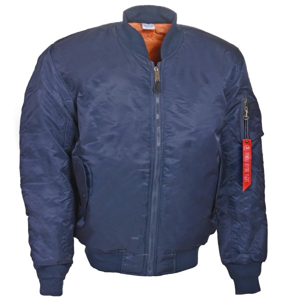 Bunda letecká M-TRAMP MA-1 Bomber - modrá