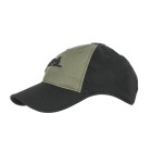 Šiltovka HELIKON-TEX LOGO CAP - čierna / olivegreen