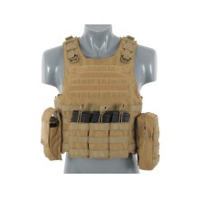 Vesta taktická 8FIELDS Lightweight AAV FSBE Assault Vest System V2 - coyote