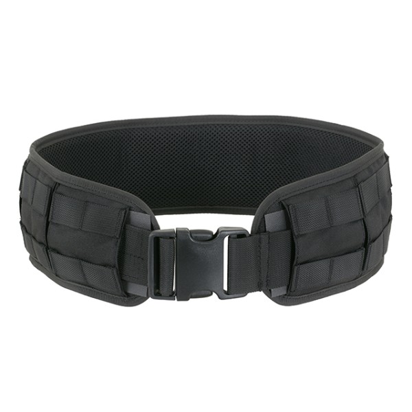 Opasok taktický 8FIELDS MOLLE Combat Belt XXL 124cm - čierny