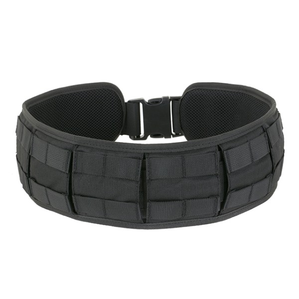 Opasok taktický 8FIELDS MOLLE Combat Belt XXL 124cm - čierny