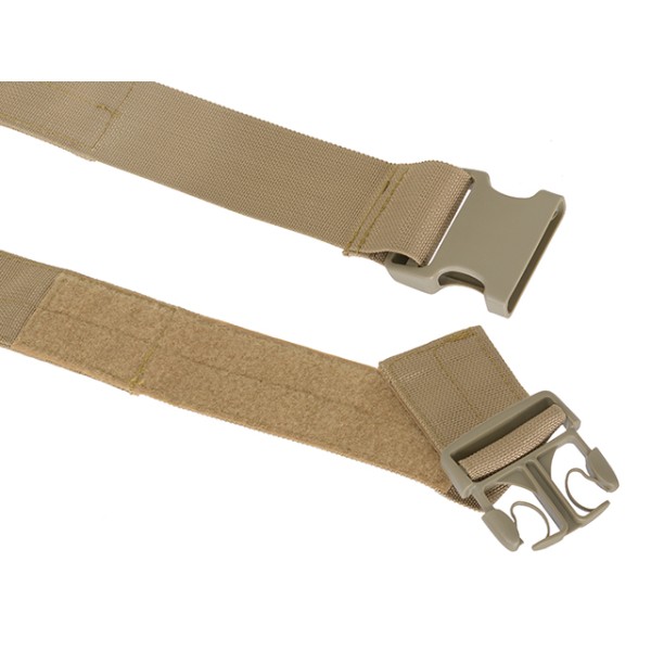 Opasok taktický 8FIELDS MOLLE Combat Belt XXL 124cm - čierny