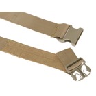Opasok taktický 8FIELDS MOLLE Combat Belt XXL 124cm - coyote