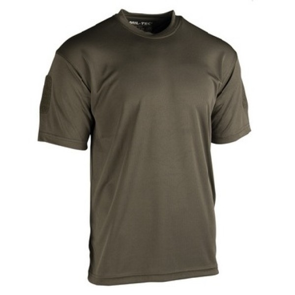 Tričko taktické MIL-TEC Tactical Quickdry - olivové