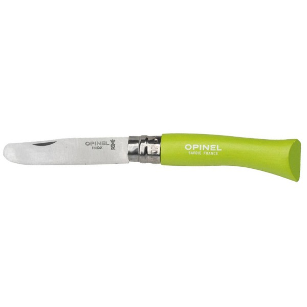 Nôž zatvárací OPINEL No.07 VRI My First - apple green