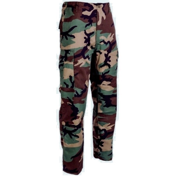 Nohavice M-TRAMP BDU - woodland
