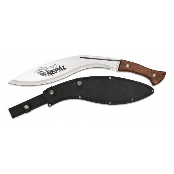Mačeta ALBAINOX 32410 Nepal Kukri - s drevenou rúčkou