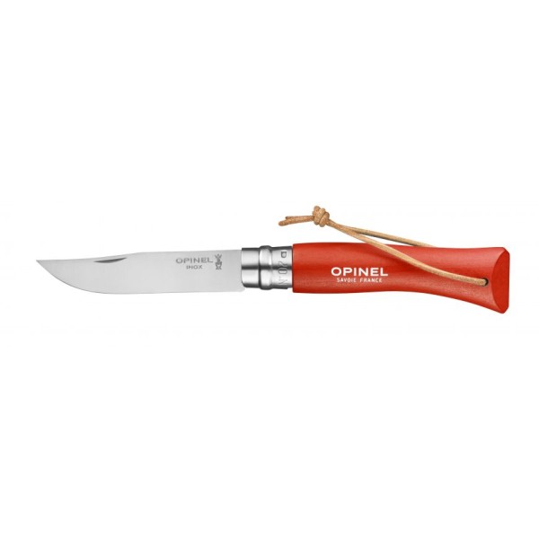 Nôž zatvárací outdoorový OPINEL N°07 INOX Bushwacker Orange - oranžový