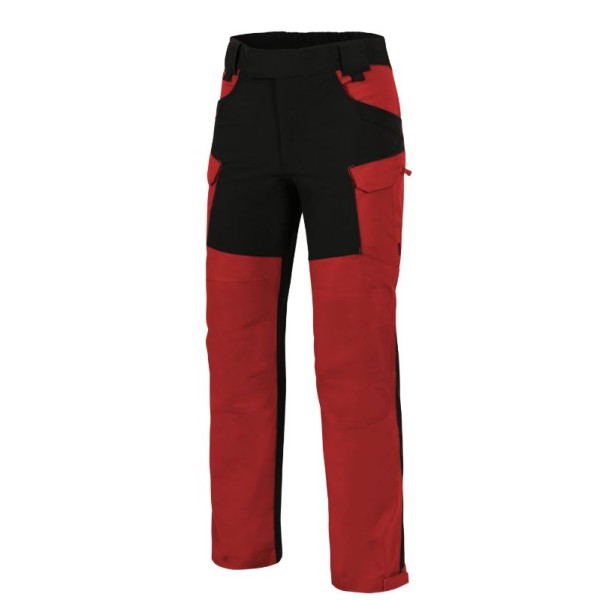 Nohavice HELIKON-TEX Hybrid Outback® - červeno / čierne