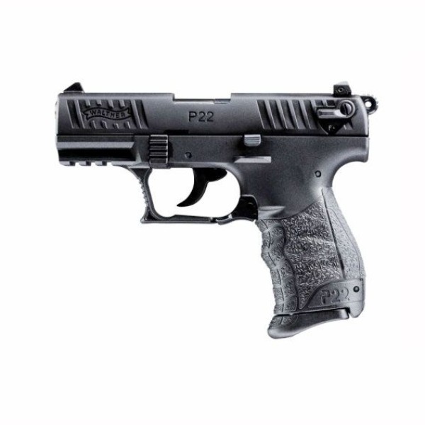 Pištoľ expanzná a plynová WALTHER P22Q, kal. 9mm P.A.K. - čierna