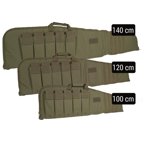 Puzdro prepravné na zbraň MIL-TEC, 100cm - olivové