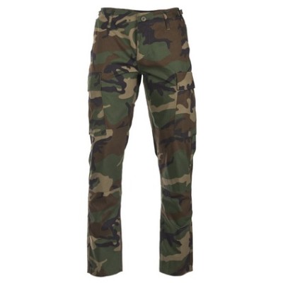 Nohavice TEESAR US BDU RIP/STOP slim fit - woodland