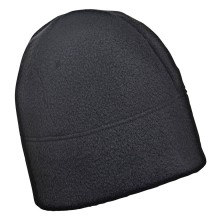 Čiapka polar fleece - čierna