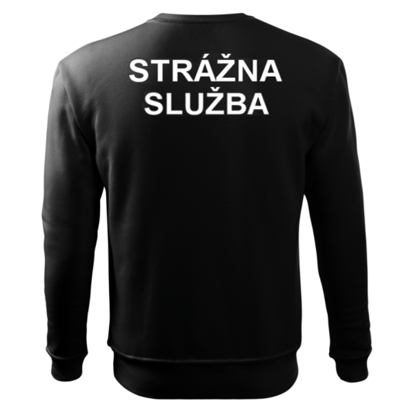 Mikina STRÁŽNA SLUŽBA - biela potlač