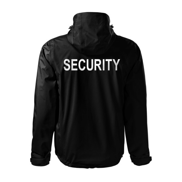 Bunda SECURITY kombinovaná 3v1 - čierna