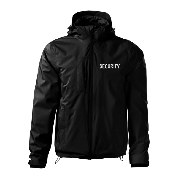 Bunda SECURITY kombinovaná 3v1 - čierna