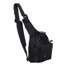 Taška cez rameno GURKHA TACTICAL LC-B55 - čierna