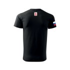 Tričko RUSSIA - čierne