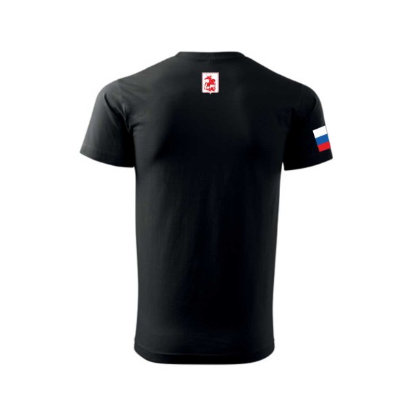 Tričko RUSSIA - čierne