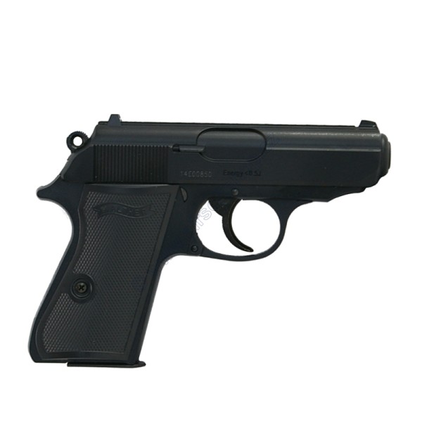 Airsoftová manuálna pištoľ UMAREX Walther PPK/S s kovovým záverom BB 6mm