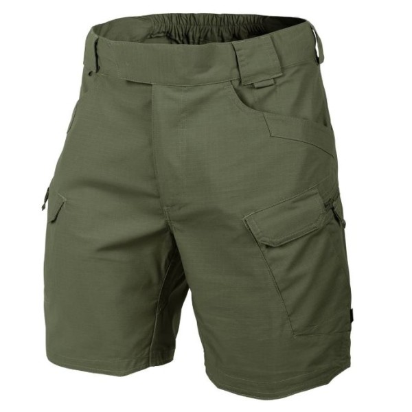 Nohavice krátke HELIKON-TEX UTS 8,5" ripstop - olivové