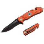 Nôž zatvárací záchranársky MAGNUM 01 LL 472 EMS Rescue - oranžový
