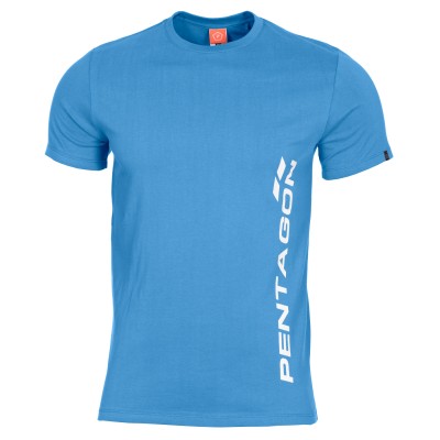 Tričko PENTAGON Vertical - pacific blue