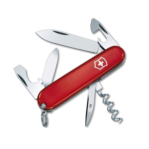 Nôž zatvárací multifunkčný VICTORINOX 1.3603 Spartan, 91mm - červený