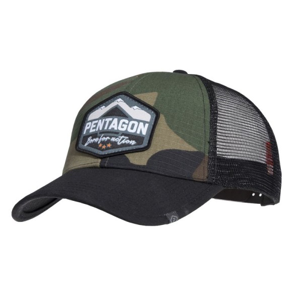 Šiltovka PENTAGON Era Trucker BA - woodland