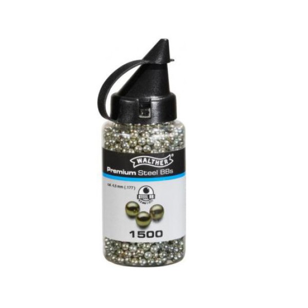 Guličky do CO2 pištolí Walther Premium - 1500 ks