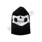 Kukla elastická SKULL Typ A  - čierna